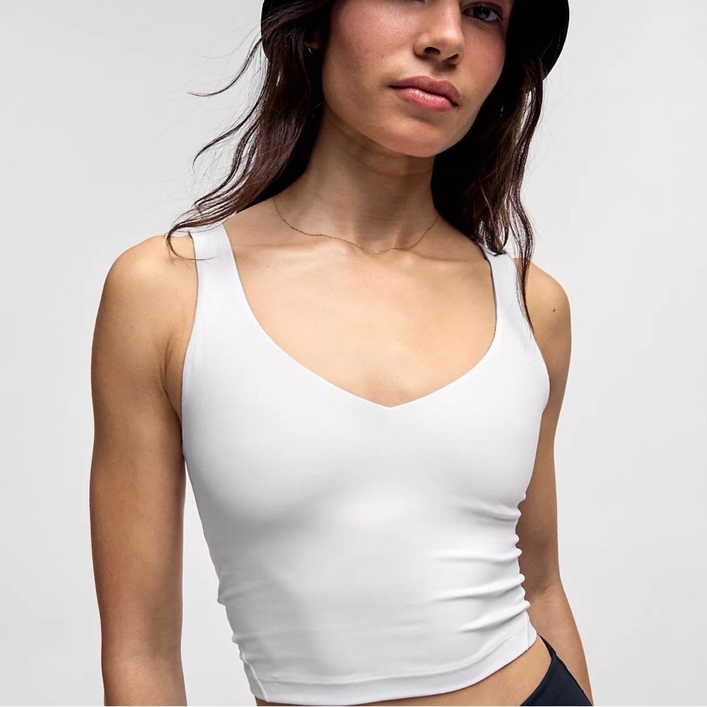 lululemon athletica White Tank Top